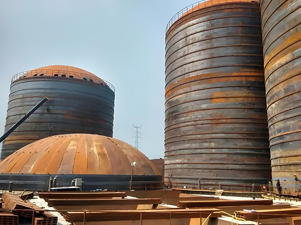 高埗镇焦粉钢板仓